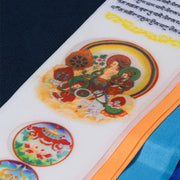 Buddha Stones Tibetan Eight Auspicious Symbols Lucky Arrow Home Decoration Prayer Flag
