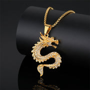 FREE Today: Brings Unexpected Luck Dragon Protection Necklace Pendant FREE FREE 1