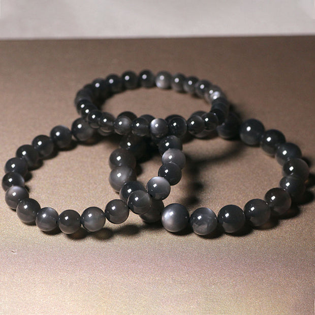 Buddha Stones Natural Moonstone Positive Love Beads Bracelet Bracelet BS 3