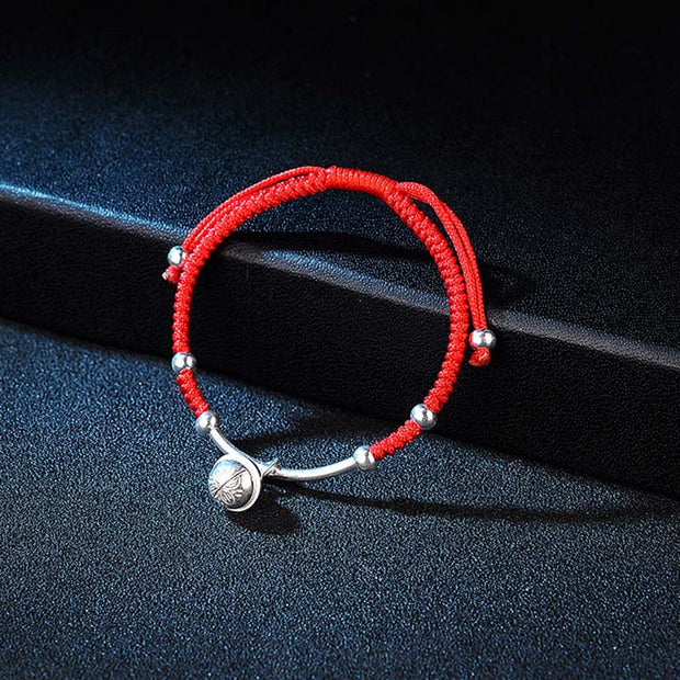 Buddha Stones FengShui Lucky Red String Bell Bracelet Bracelet BS 2