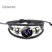 Buddha Stones 12 Constellations of the Zodiac Moon Protection Bracelet Bracelet BS Gemini