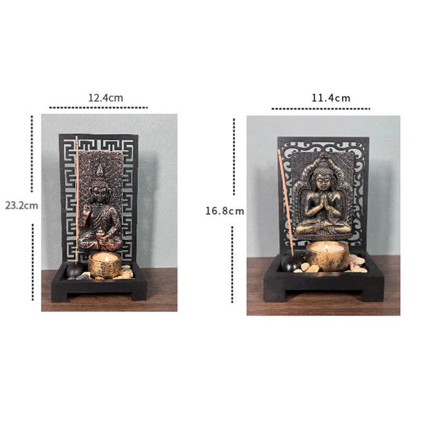 Buddha Stones Buddha Compassion Serenity Home Resin Prayer Altar Decoration Decorations BS 14