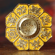Buddha Stones Tibetan Fidget Spinner Relaxation Finger Hand Spinner Decoration