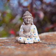 Buddha Stones Meditating Zen Buddha Serenity Resin Statue Figurine Home Decoration Decorations BS 9