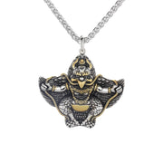 Buddha Stones Tibet Garuda Bird Copper Protection Necklace Pendant Necklaces & Pendants BS 3