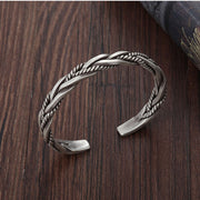 FREE Today: Balance Energy Retro Twisted Design Cuff Bracelet Bangle FREE FREE 2