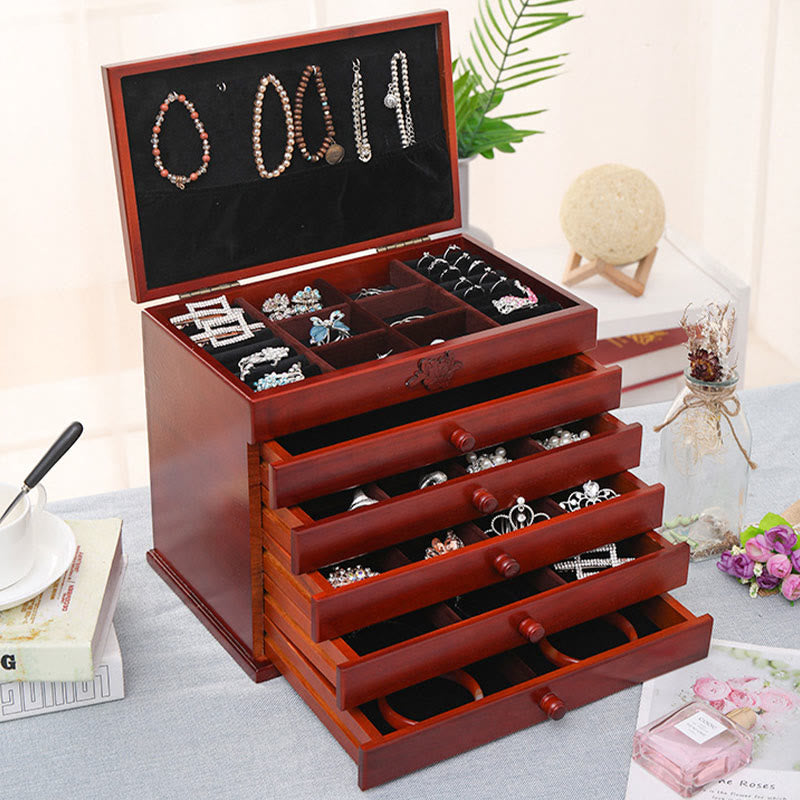 Large selling Wooden Jewelry Box