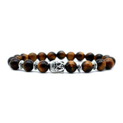 Buddha Stones Amethyst Love Healing Bracelet Bracelet BS Tiger Eye