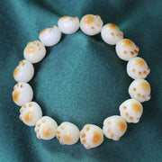 Buddha Stones Cute Cat Paw Claw Bodhi Seed Peace Bracelet
