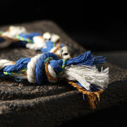 Buddha Stones Tibetan Zakiram Goddess of Wealth Bead Engraved Handmade Luck Bracelet Bracelet BS 8
