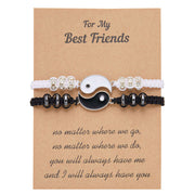 FREE Today:  Everlasting Friendship Love Couple Balance Bracelet FREE FREE Yin Yang (HOT VERSION WITH CARD)