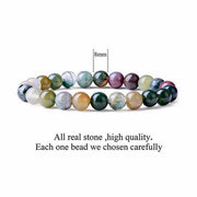 Buddha Stones  India Agate Beads Luck Yoga Bracelet Bracelet BS 4