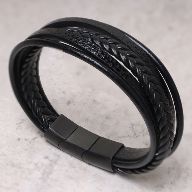 FREE Today:  Anti-stress Support Bead Leather Bracelet