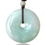 Buddha Stones Round Jade String Luck Necklace Pendant Necklaces & Pendants BS 6