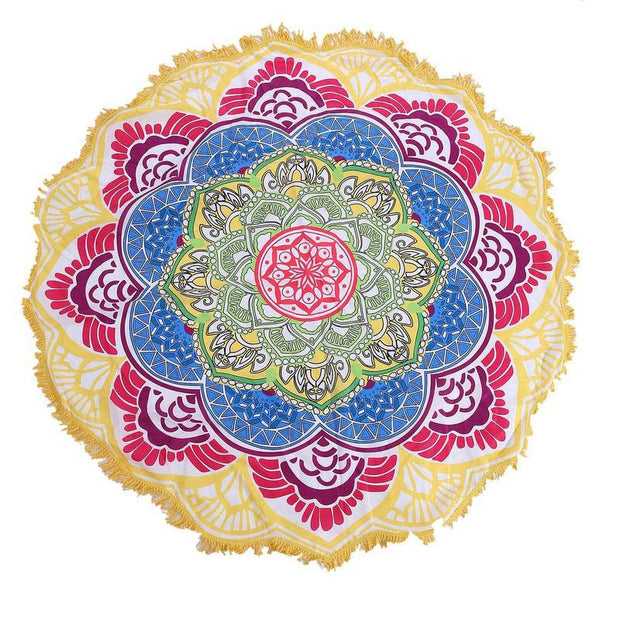 Buddha Stones Tibetan Mandala Harmony Mat Decoration
