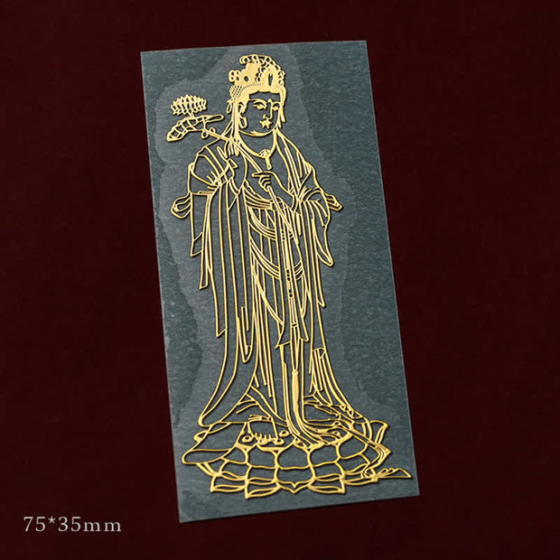 Buddha Stones 12 Chinese Zodiac Blessing Wealth Fortune Phone Sticker