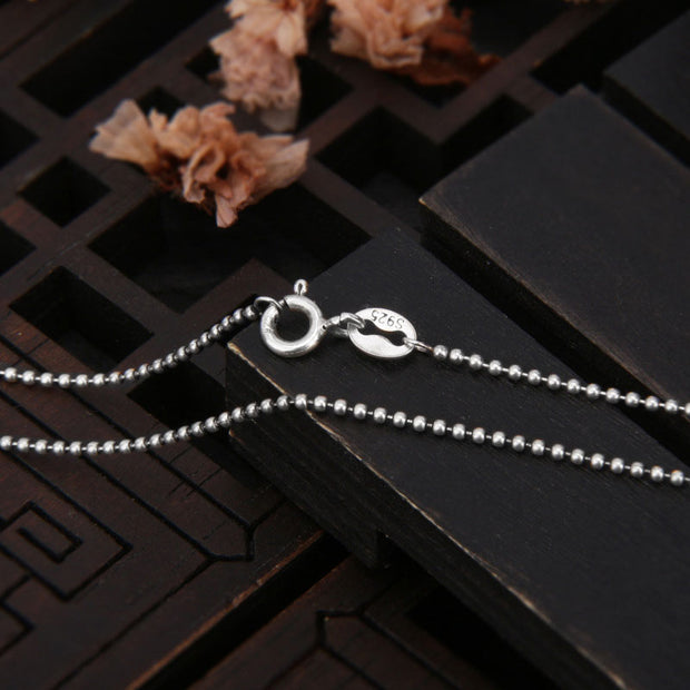 Buddha Stones 925 Sterling Silver Vajra Spiritual Power Necklace Pendant Necklaces & Pendants BS 6