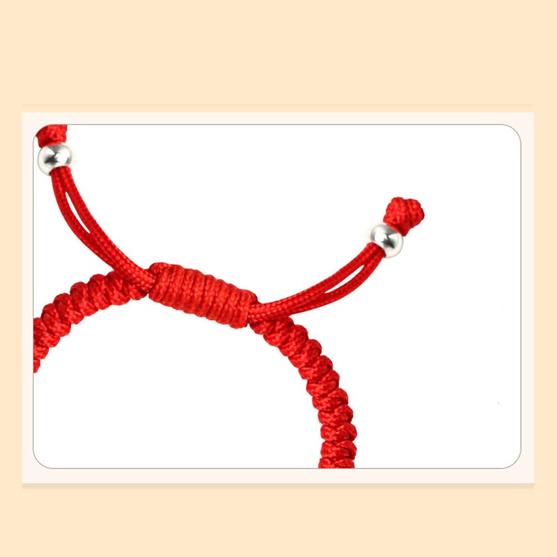 Buddha Stones 999 Sterling Silver Chinese Zodiac Red Rope