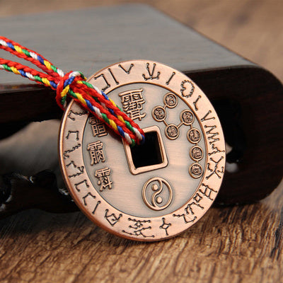 Buddha Stones Taoism Yin Yang Symbol Protection Pendant Decoration Amulet