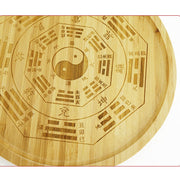 Buddha Stones Feng Shui Bamboo Bagua Map Harmony Energy Map Bagua Map BS 9