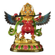 Buddha Stones Tibet Garuda Bird Alloy Keep Evil Spirits Away Home Decoration
