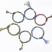 Reincarnation Knot Luck String Protection Braid Bracelet Bracelet BS 14