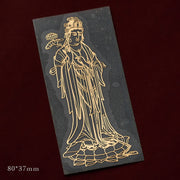 Buddha Stones 12 Chinese Zodiac Blessing Wealth Fortune Phone Sticker Phone Sticker BS Horse-Mahasattva Bodhisattva Large