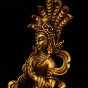 Buddha Stones Bodhisattva Nagarjuna Protection Copper Statue Decoration Decorations BS 5