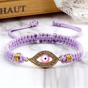 Buddha Stones Evil Eye Keep Away Evil Spirits String Bracelet Bracelet BS 76