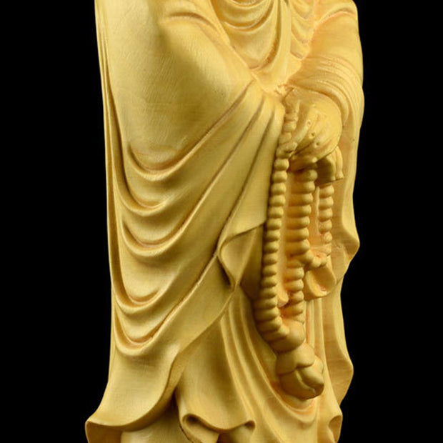 Buddha Stones Avalokitesvara Boxwood Blessing Home Decoration Decorations BS 8