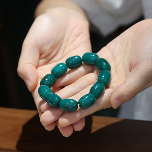 Buddha Stones Natural Agate Bead Success Bracelet Bracelet BS 3