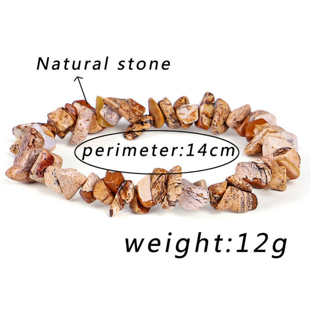 Buddha Stones Amethyst Lazurite Various Crystal Stone Healing Positive Bracelet