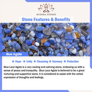 Buddha Stones Natural Healing Power Gemstone Crystal Beads Unisex Adjustable Macrame Bracelet Bracelet BS 4