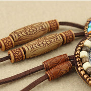 Buddha Stones Mandala Pattern Beads Creativity Necklace Pendant Necklaces & Pendants BS 12