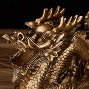 ❗❗❗A Flash Sale- Buddha Stones Feng Shui Dragon Auspicious Cloud Wealth Luck Decoration Decorations BS 14