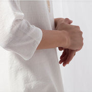 Buddha Stones 2Pcs Tai Chi Meditation Yoga Cotton Clothing Top Pants Women's Set Clothes BS 6