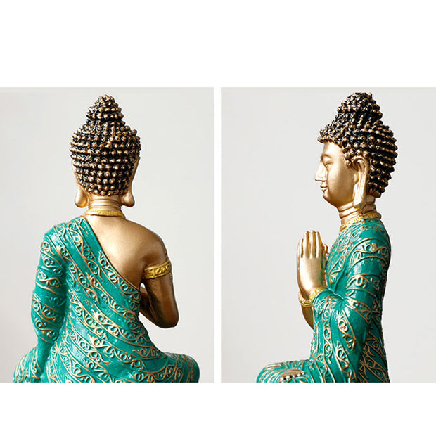 Buddha Stones Buddha Compassion Resin Statue Decoration Decorations BS 9