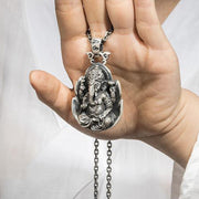 Buddha Stones Ganesh Ganpati Elephant Copper Protection Necklace Pendant Necklaces & Pendants BS 6