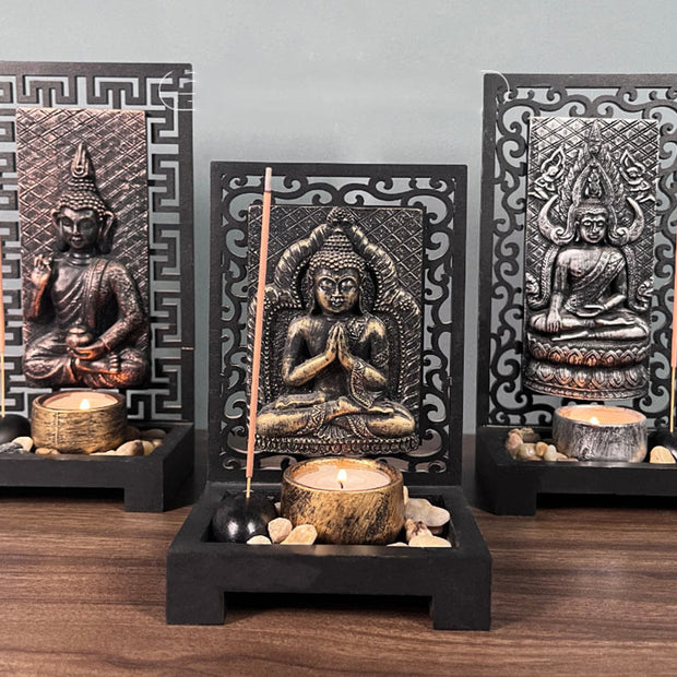 Buddha Stones Buddha Compassion Serenity Home Resin Prayer Altar Decoration Decorations BS 3