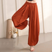 Buddha Stones Simple Design Trousers Sports Fitness Yoga Women's Yoga Pants