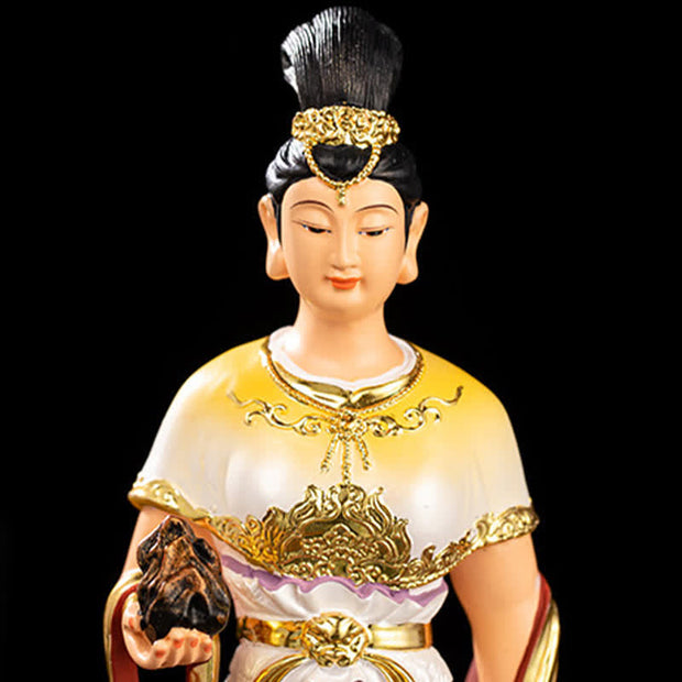 Buddha Stones Bodhisattva Nuwa Protection Resin Statue Home Decoration Decorations BS 2