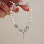 Buddha Stones Natural Pearl Jade Healing Sincerity Bracelet Bracelet BS 4