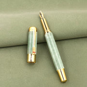 Buddha Stones Natural Jade Luck Pen With Gift Box Pen BS 1