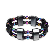 Buddha Stones Rainbow Hematite Wellness Bracelet Bracelet BS 6