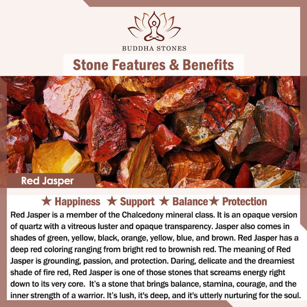 Features & Benefits of the Red Jasper
