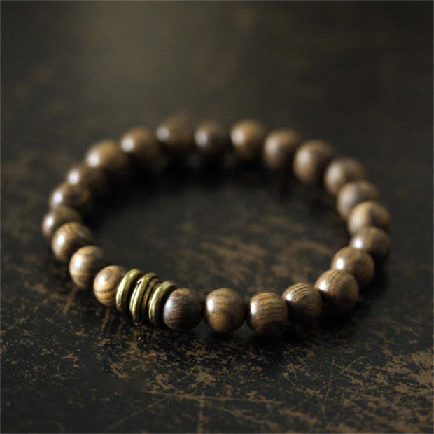 Buddha Stones Tibetan Sandalwood Protection Bracelet Bracelet BS 4
