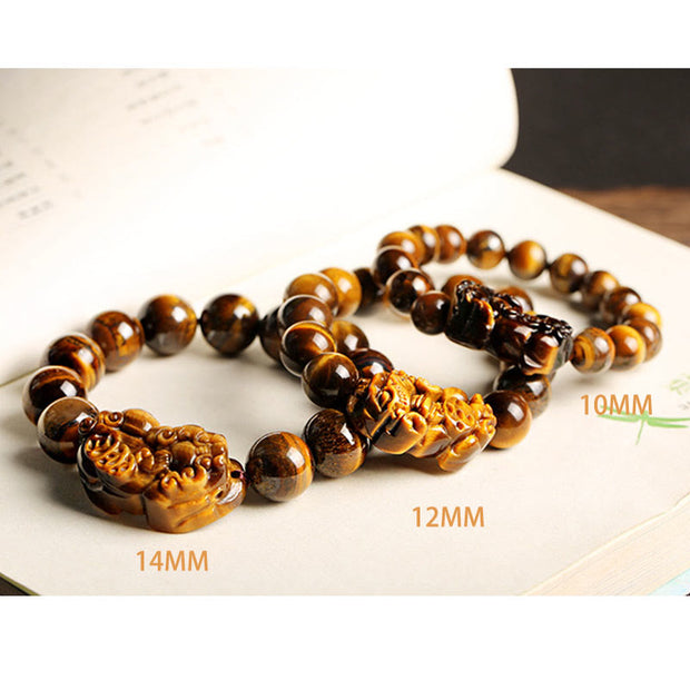 Buddha Stones Natural Tiger Eye Wealth Bracelet Bracelet BS 6