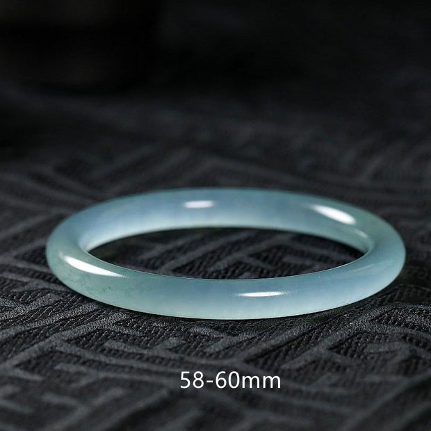 Buddha Stones Natural Jade Healing Blessing Bangle Bracelet (Extra 30% Off | USE CODE: FS30)