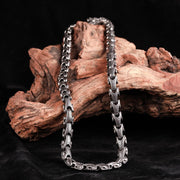 Buddha Stones Dragon Pattern Titanium Steel Protection Necklace Pendant Bracelet Necklaces & Pendants BS 3