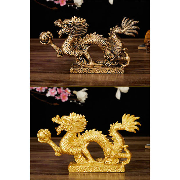 ❗❗❗A Flash Sale- Buddha Stones Feng Shui Dragon Auspicious Cloud Wealth Luck Decoration